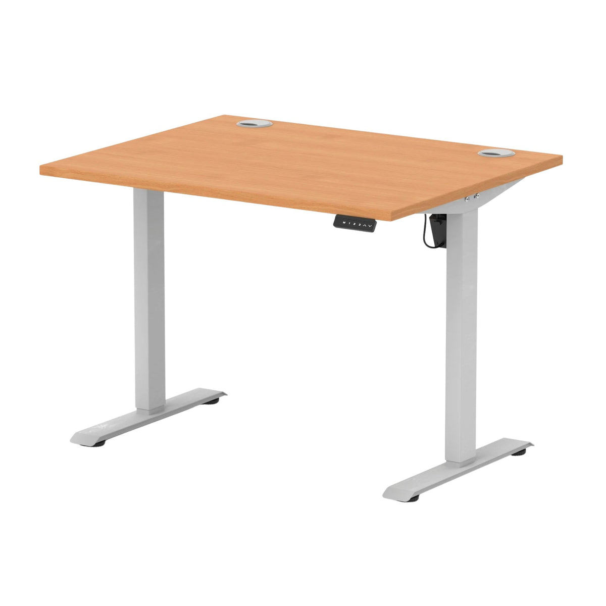 Air Lite Height Adjustable Desk with Cable Ports