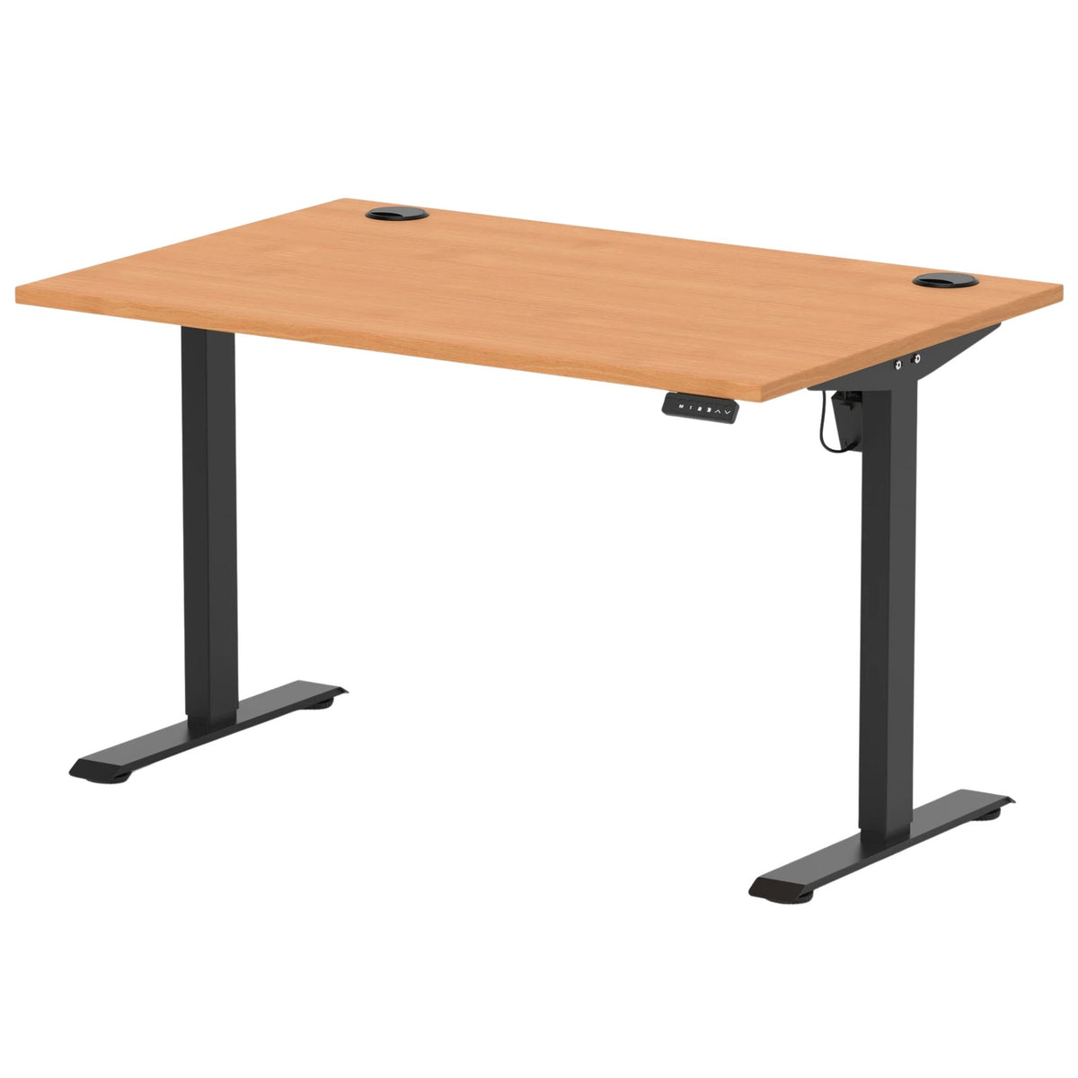 Air Lite Height Adjustable Desk with Cable Ports