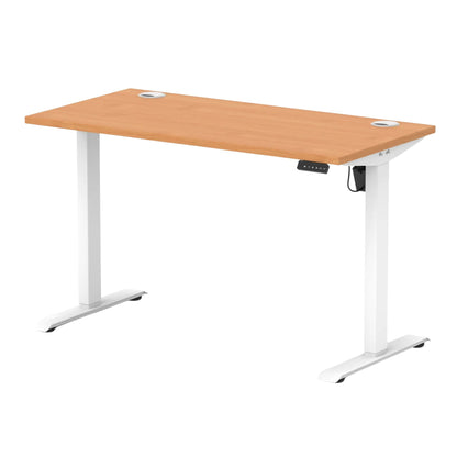 The Focus Air Slimline Standing Desk With Cable Ports