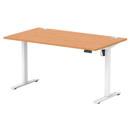 Air Lite Height Adjustable Desk with Cable Ports