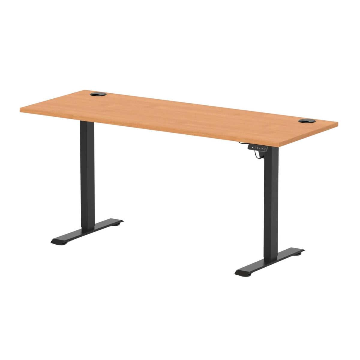 The Focus Air Slimline Standing Desk With Cable Ports