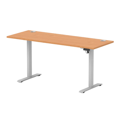The Focus Air Slimline Standing Desk With Cable Ports