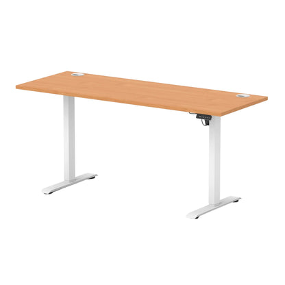 The Focus Air Slimline Standing Desk With Cable Ports
