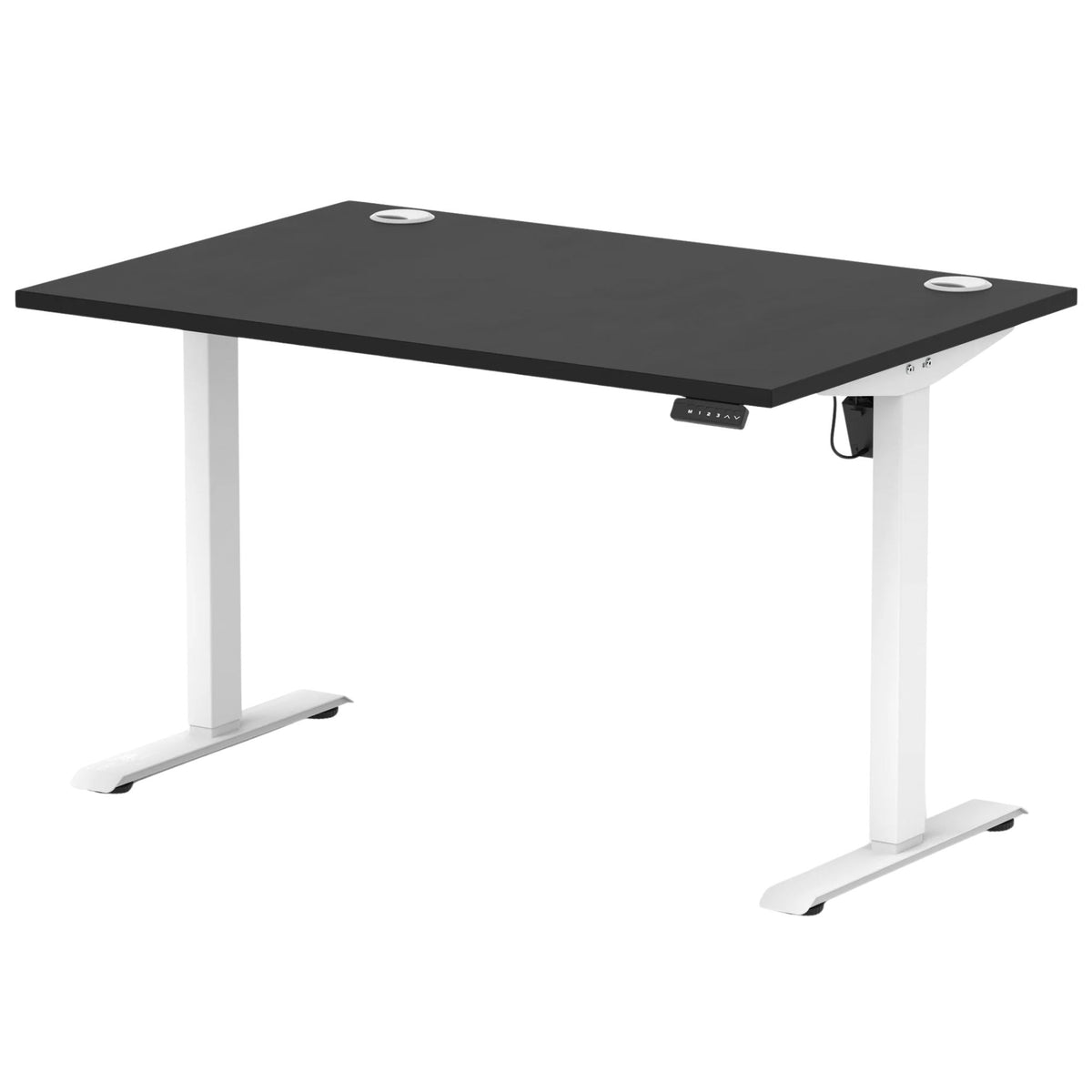 Air Lite Height Adjustable Desk with Cable Ports