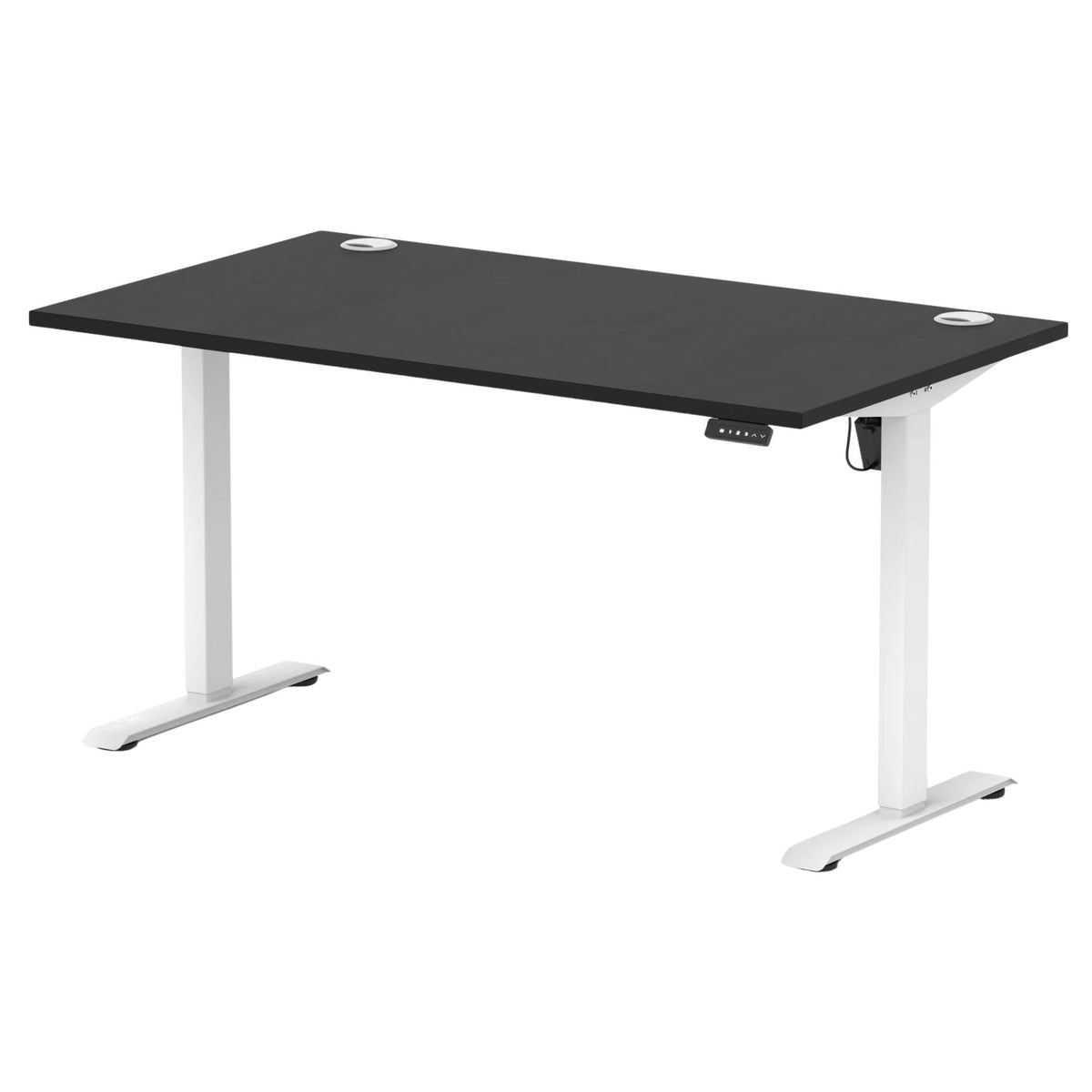 Air Lite Height Adjustable Desk with Cable Ports