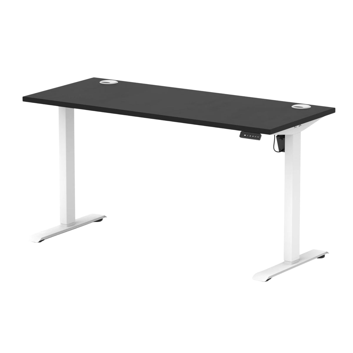 The Focus Air Slimline Standing Desk With Cable Ports