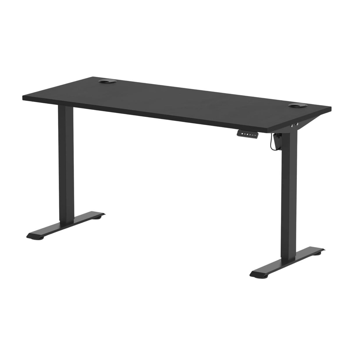 The Focus Air Slimline Standing Desk With Cable Ports