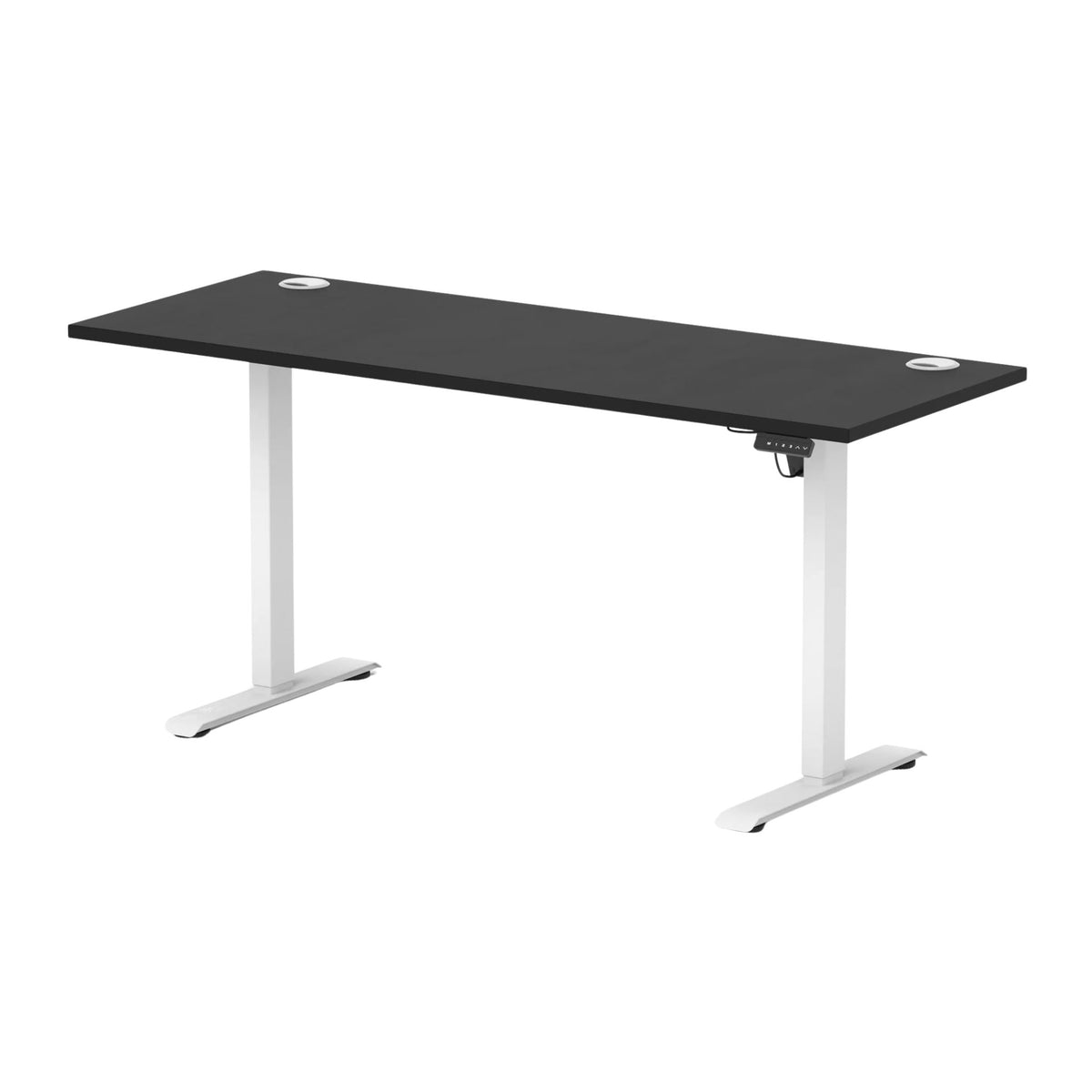 The Focus Air Slimline Standing Desk With Cable Ports