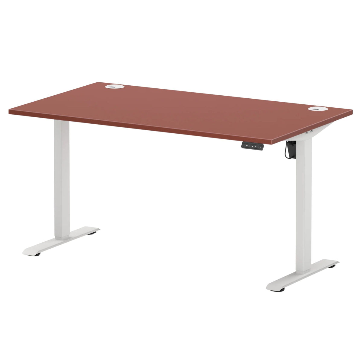 Air Lite Height Adjustable Desk with Cable Ports