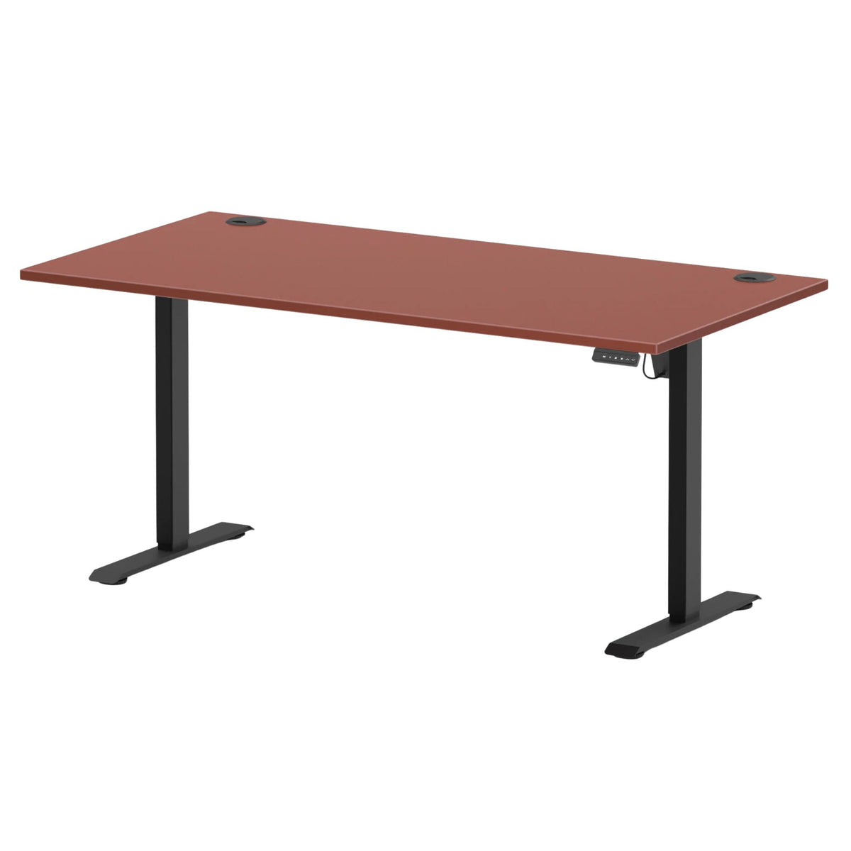 Air Lite Height Adjustable Desk with Cable Ports