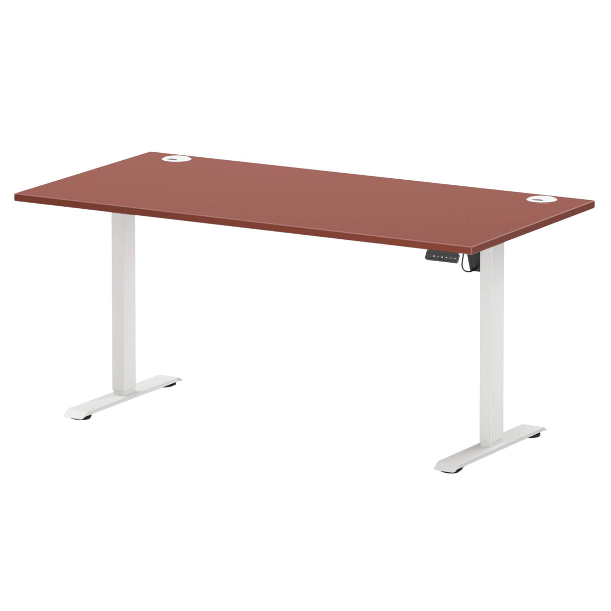 Air Lite Height Adjustable Desk with Cable Ports