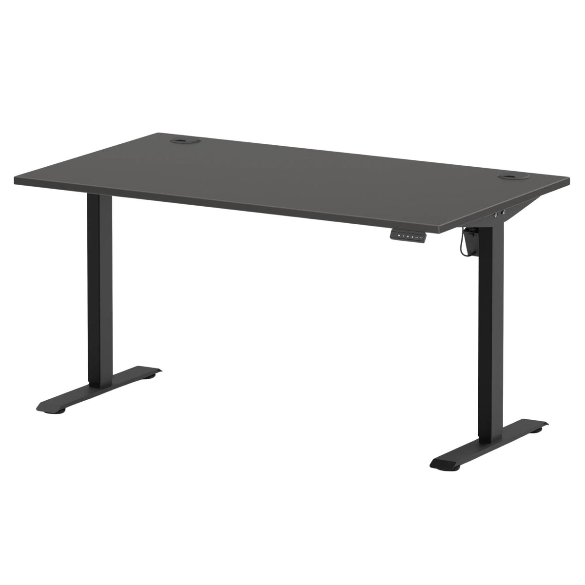 Air Lite Height Adjustable Desk with Cable Ports