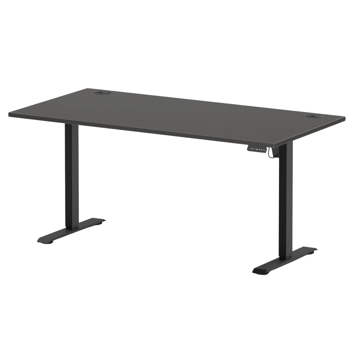 Air Lite Height Adjustable Desk with Cable Ports