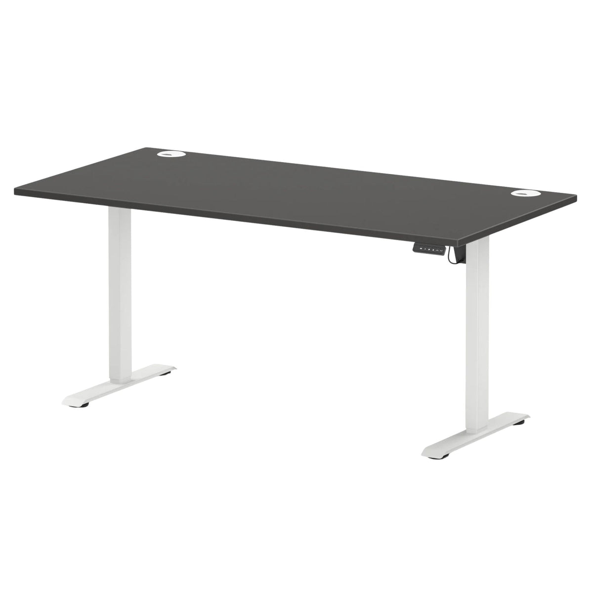 Air Lite Height Adjustable Desk with Cable Ports