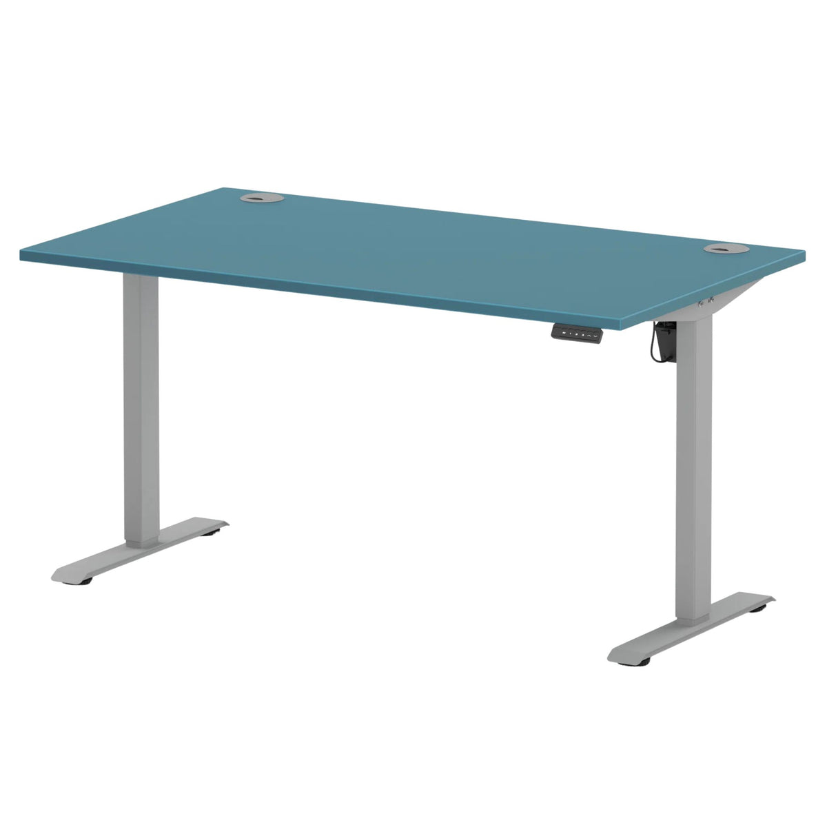Air Lite Height Adjustable Desk with Cable Ports