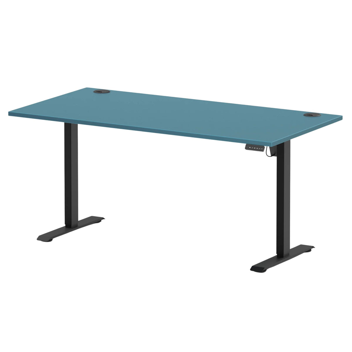 Air Lite Height Adjustable Desk with Cable Ports