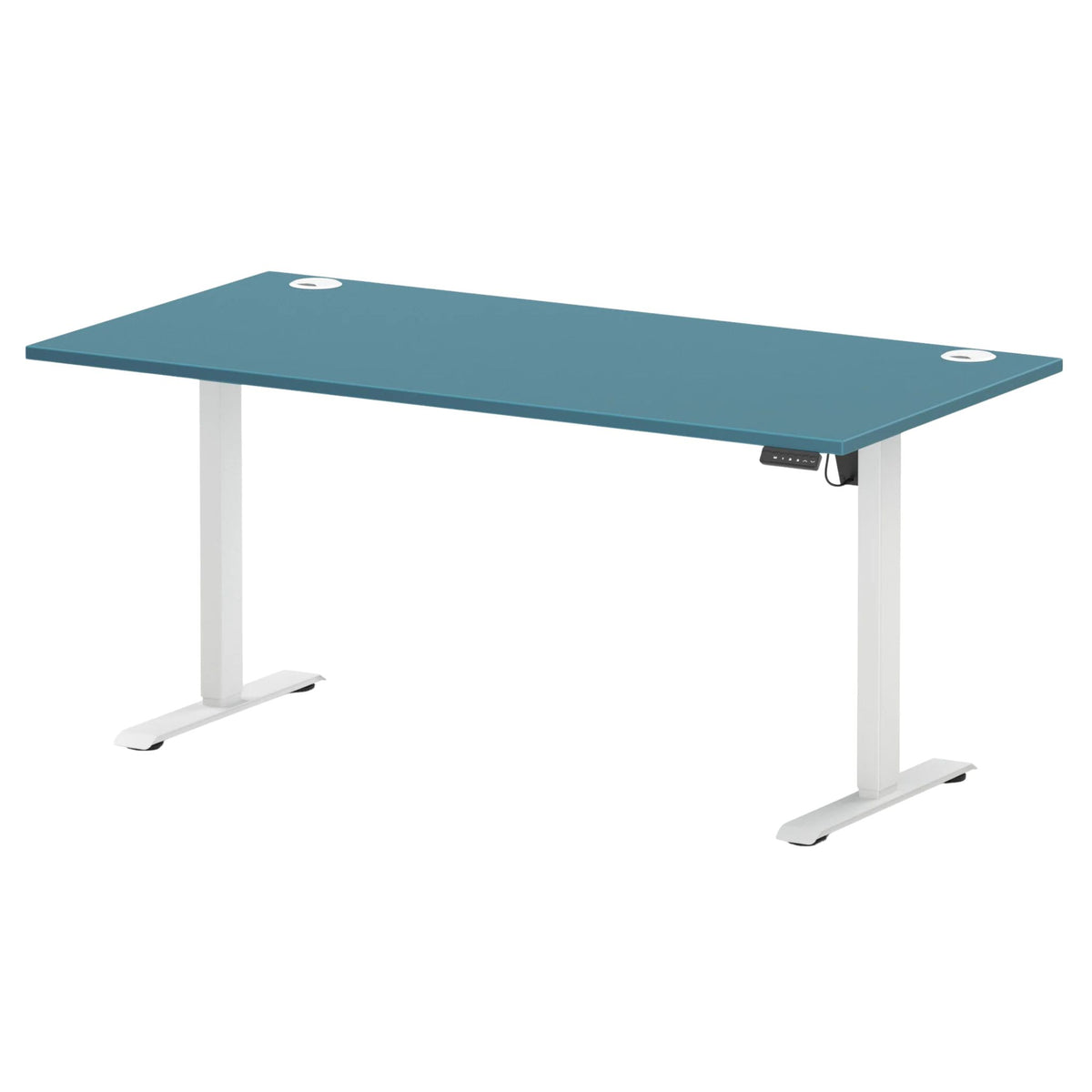 Air Lite Height Adjustable Desk with Cable Ports