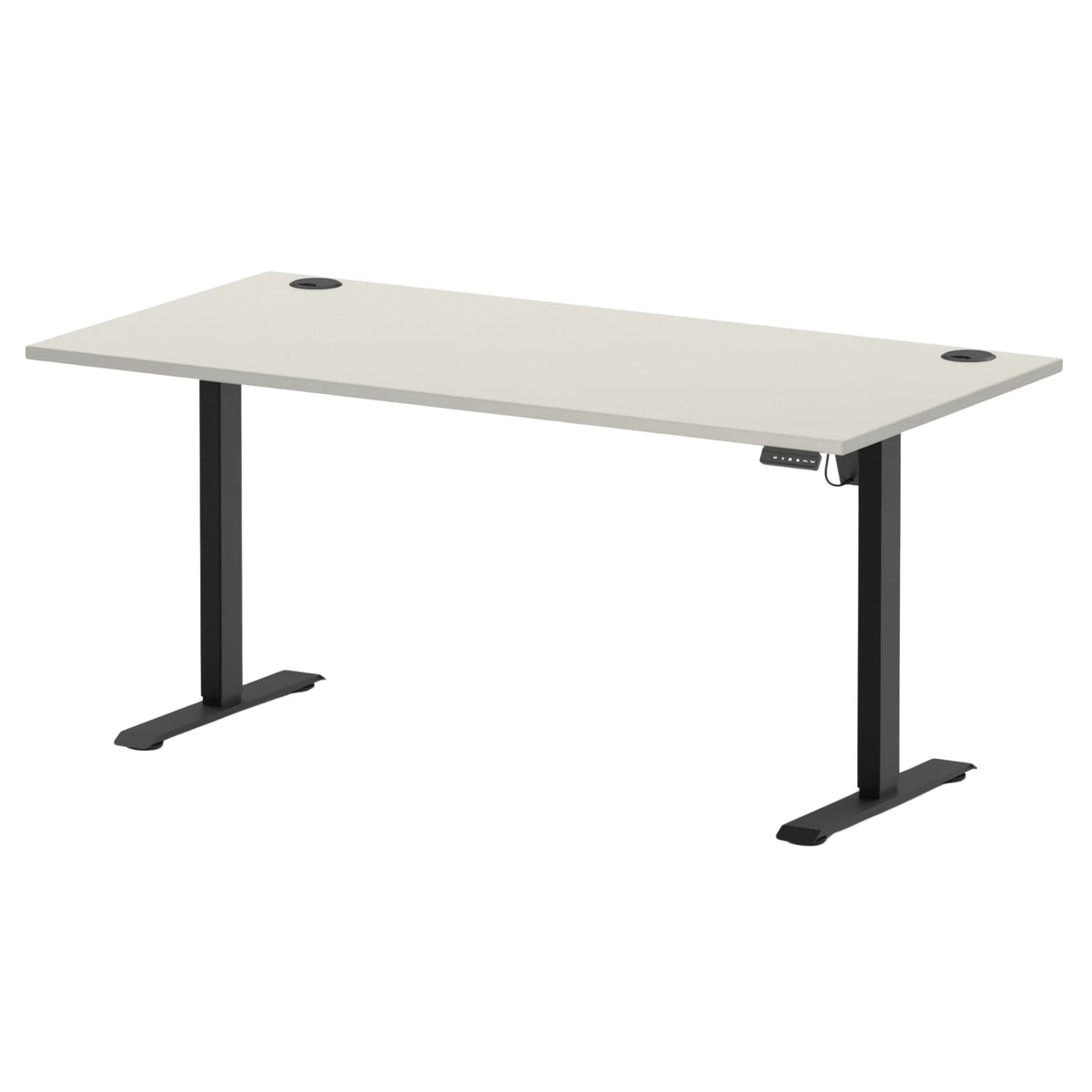 Air Lite Height Adjustable Desk with Cable Ports