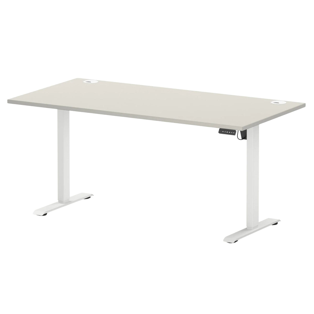 Air Lite Height Adjustable Desk with Cable Ports