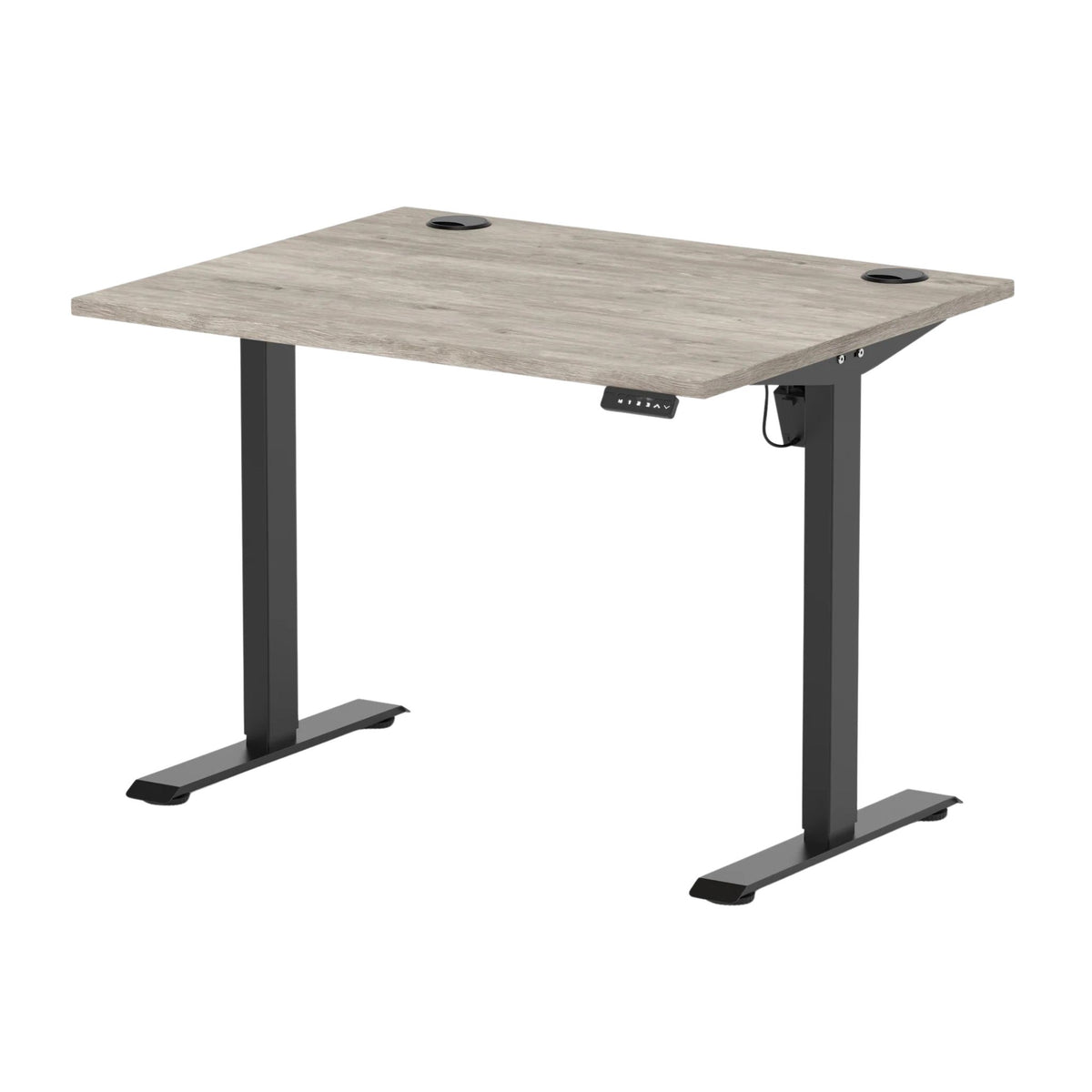 Air Lite Height Adjustable Desk with Cable Ports