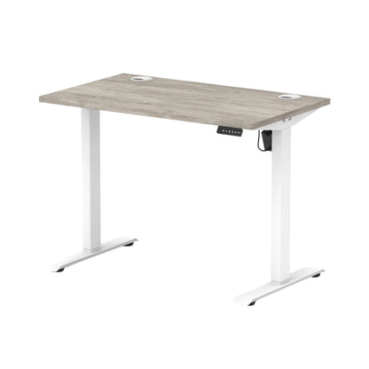 The Focus Air Slimline Standing Desk With Cable Ports