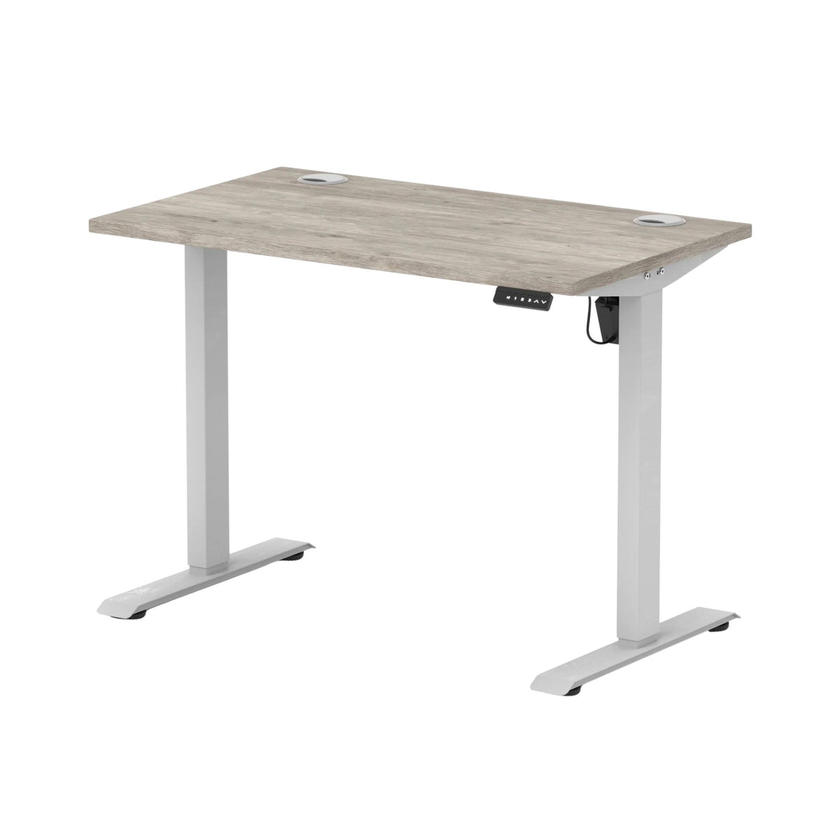 The Focus Air Slimline Standing Desk With Cable Ports