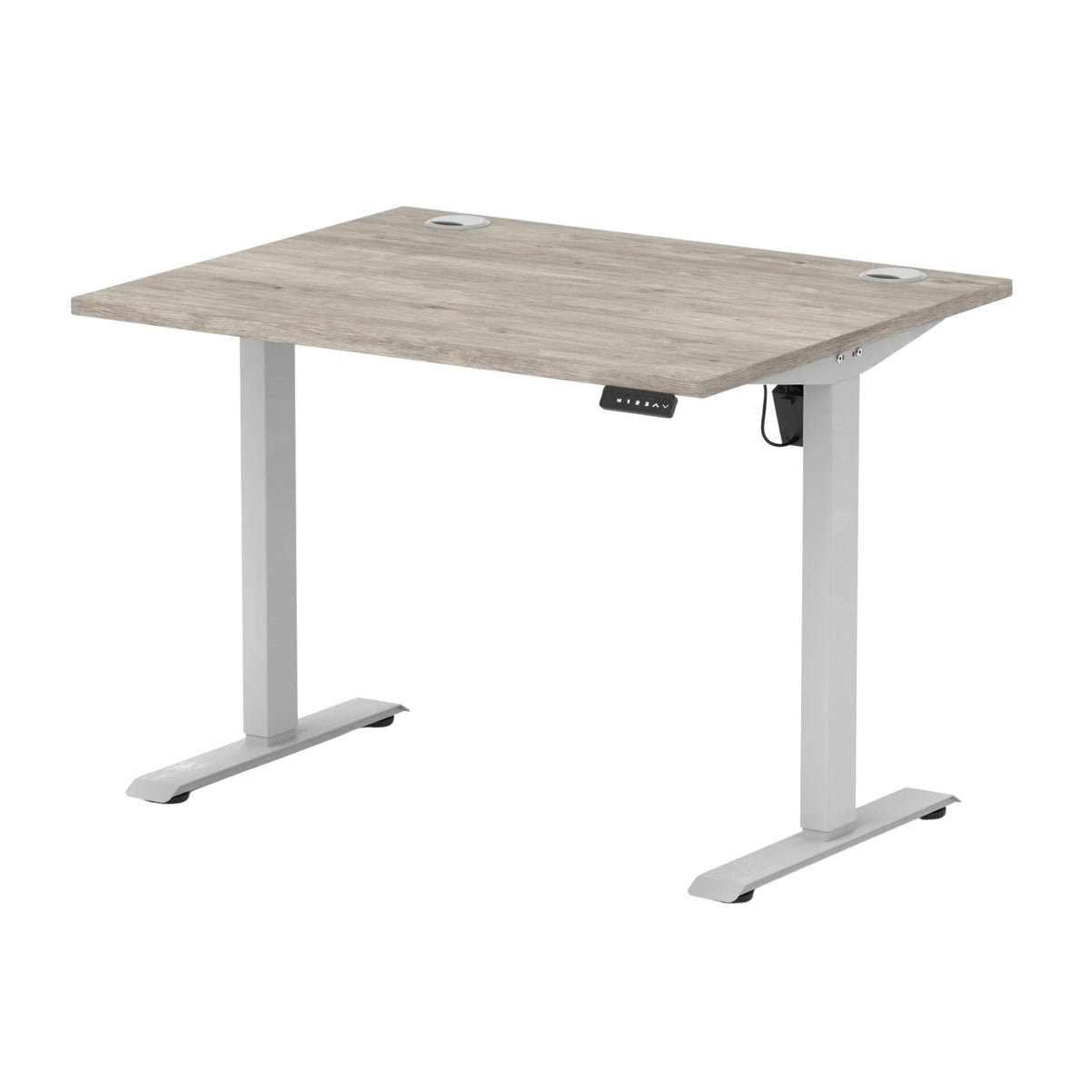 Air Lite Height Adjustable Desk with Cable Ports