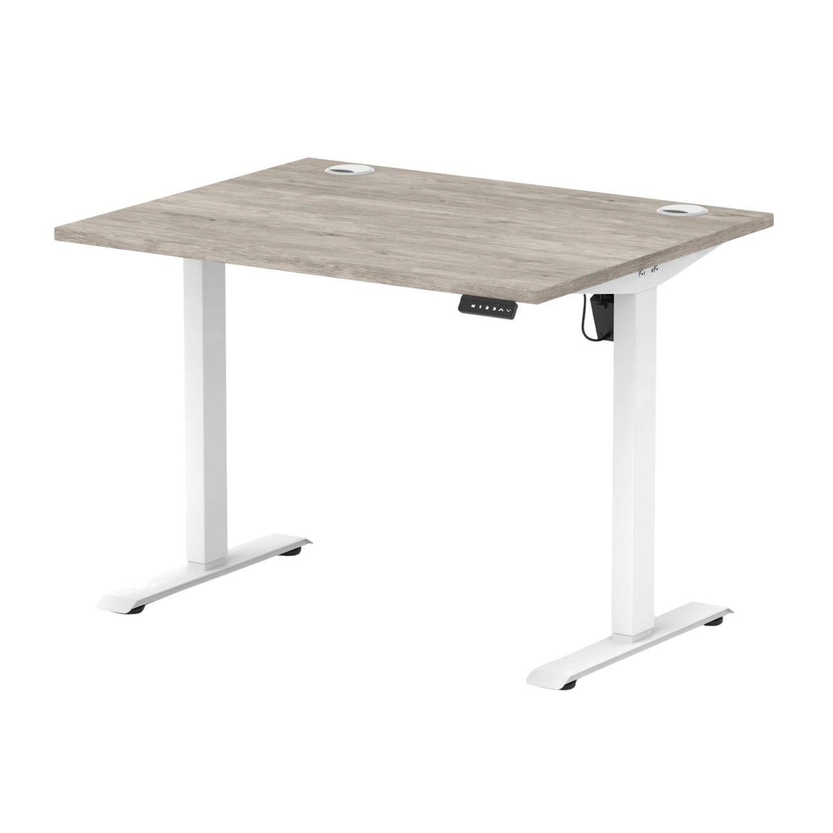 Air Lite Height Adjustable Desk with Cable Ports