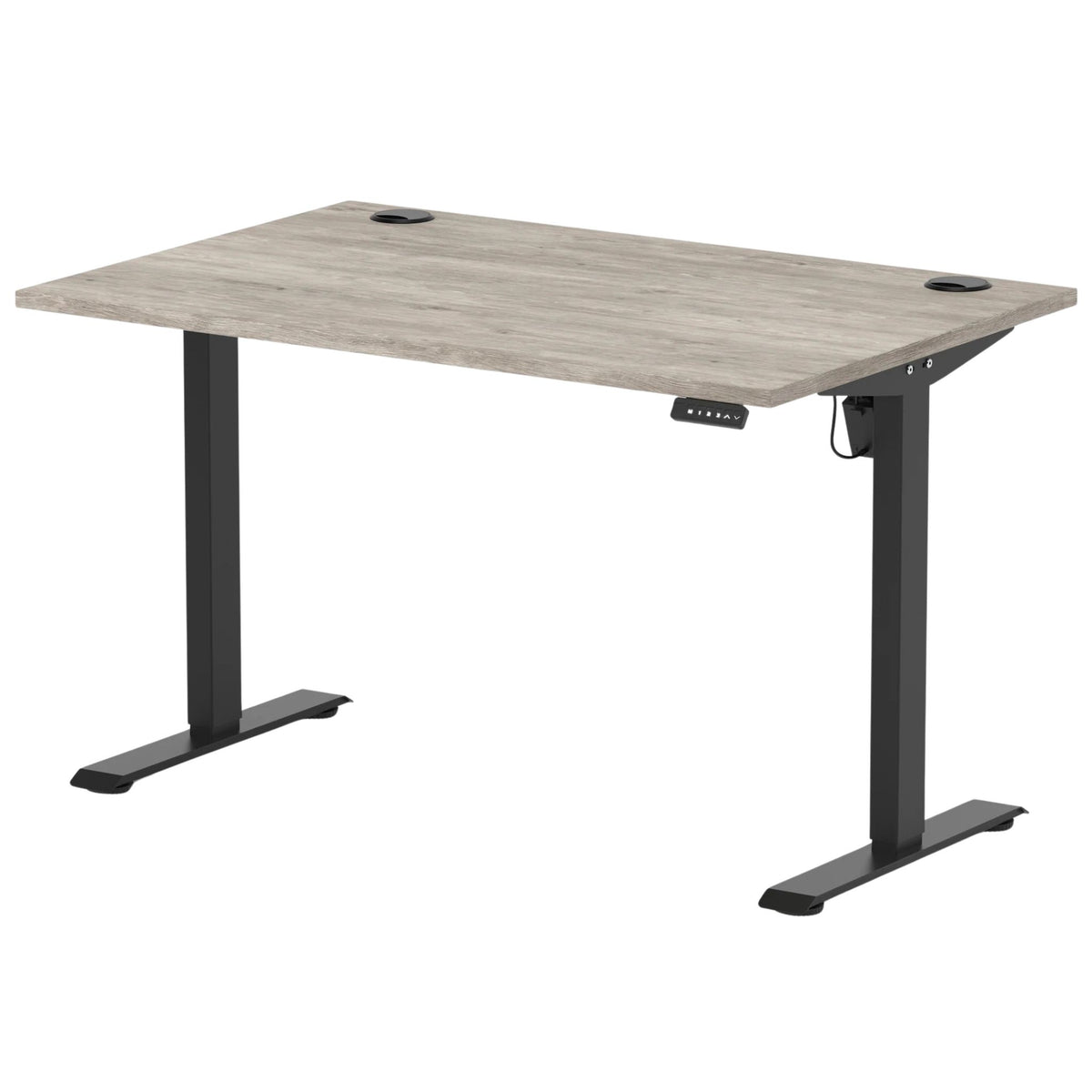 Air Lite Height Adjustable Desk with Cable Ports