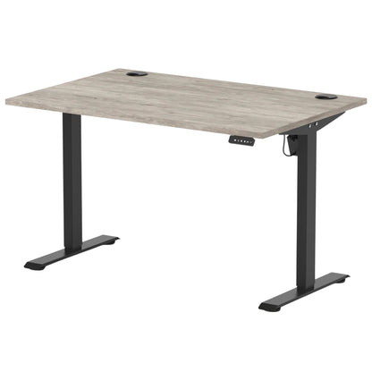 Air Lite Height Adjustable Desk with Cable Ports