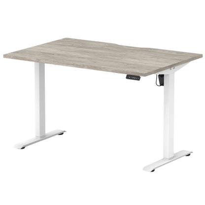 Air Lite Height Adjustable Desk With Scalloped Edge