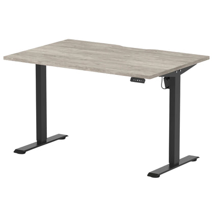 Air Lite Height Adjustable Desk With Scalloped Edge