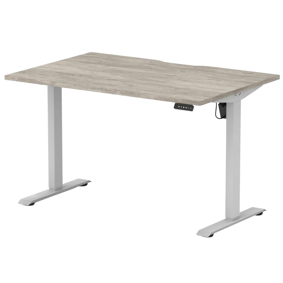Air Lite Height Adjustable Desk With Scalloped Edge