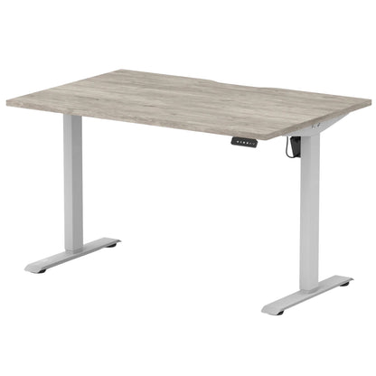 Air Lite Height Adjustable Desk With Scalloped Edge