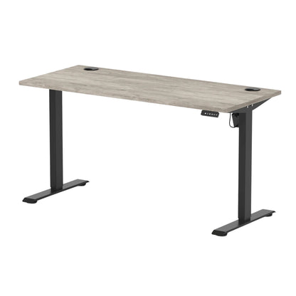 The Focus Air Slimline Standing Desk With Cable Ports