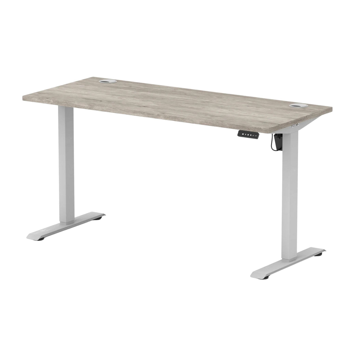 The Focus Air Slimline Standing Desk With Cable Ports