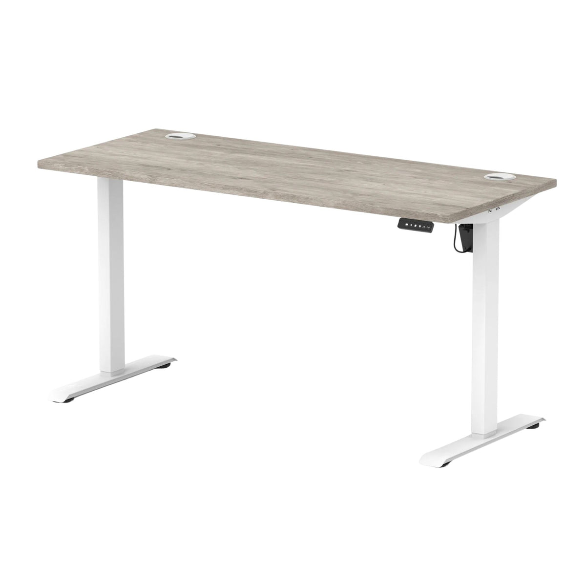 The Focus Air Slimline Standing Desk With Cable Ports