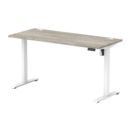 The Focus Air Slimline Standing Desk With Cable Ports