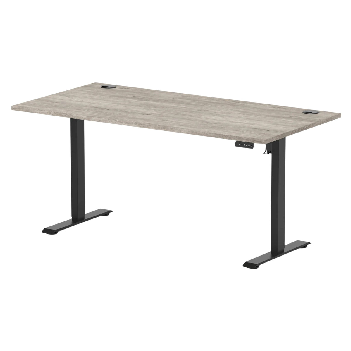 Air Lite Height Adjustable Desk with Cable Ports