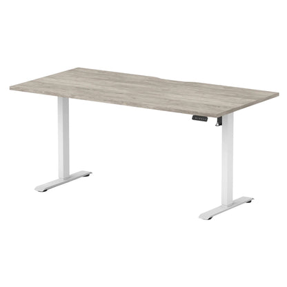 Air Lite Height Adjustable Desk With Scalloped Edge