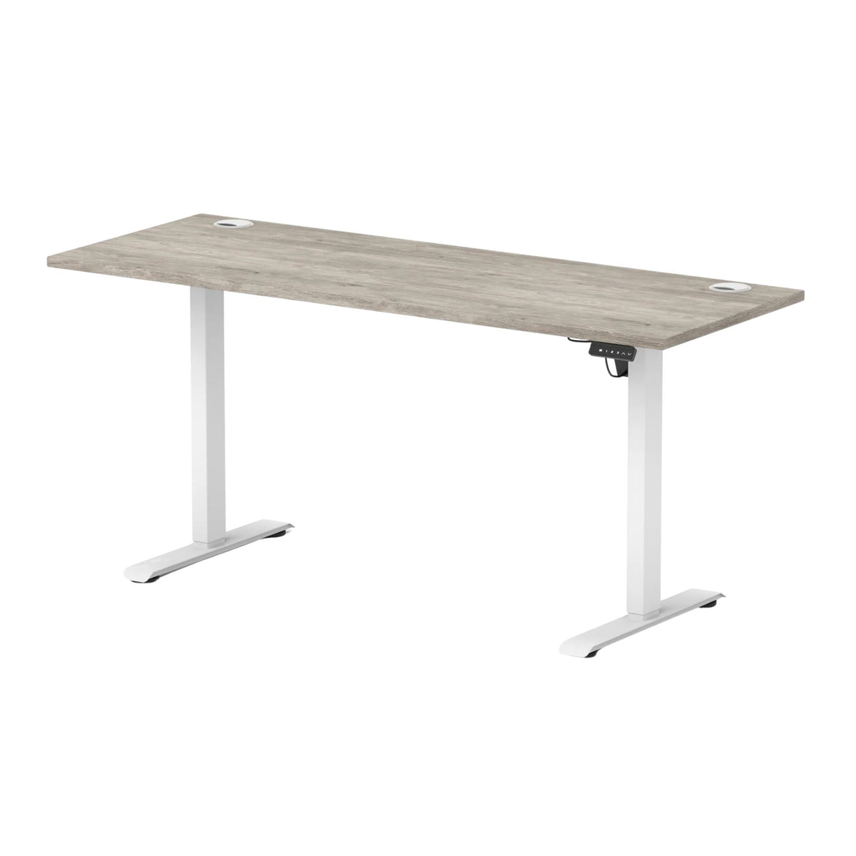 The Focus Air Slimline Standing Desk With Cable Ports