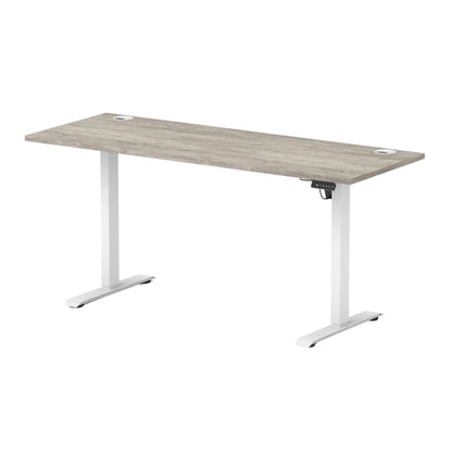 The Focus Air Slimline Standing Desk With Cable Ports