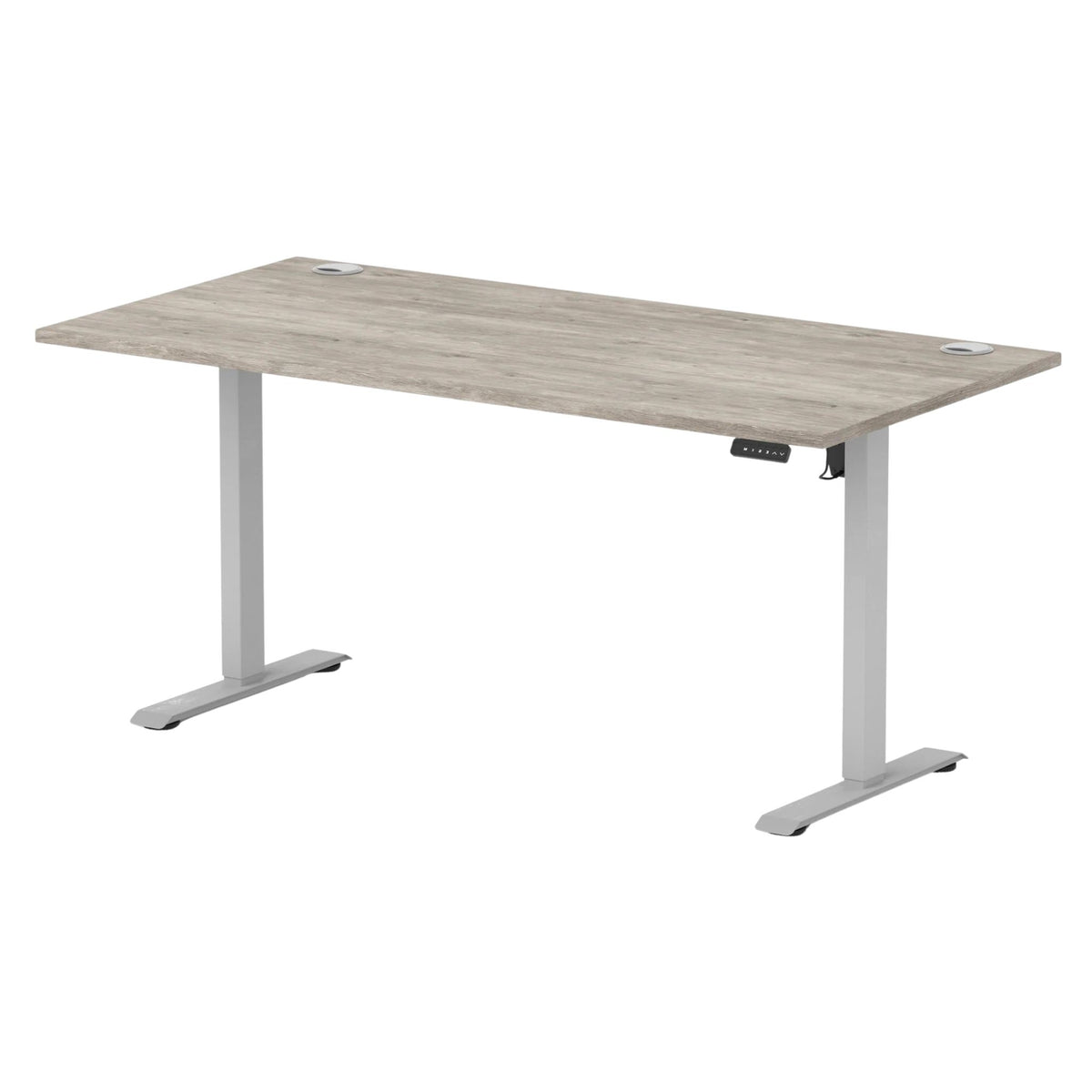 Air Lite Height Adjustable Desk with Cable Ports