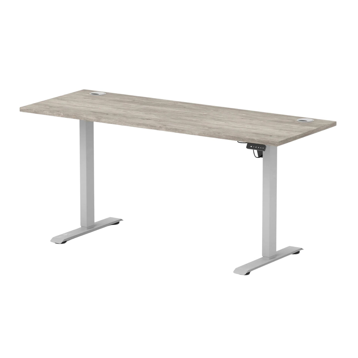 The Focus Air Slimline Standing Desk With Cable Ports