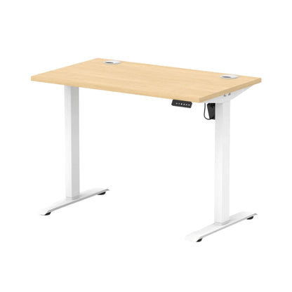 The Focus Air Slimline Standing Desk With Cable Ports