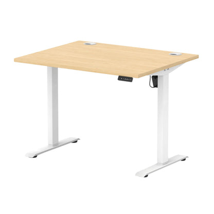 Air Lite Height Adjustable Desk with Cable Ports
