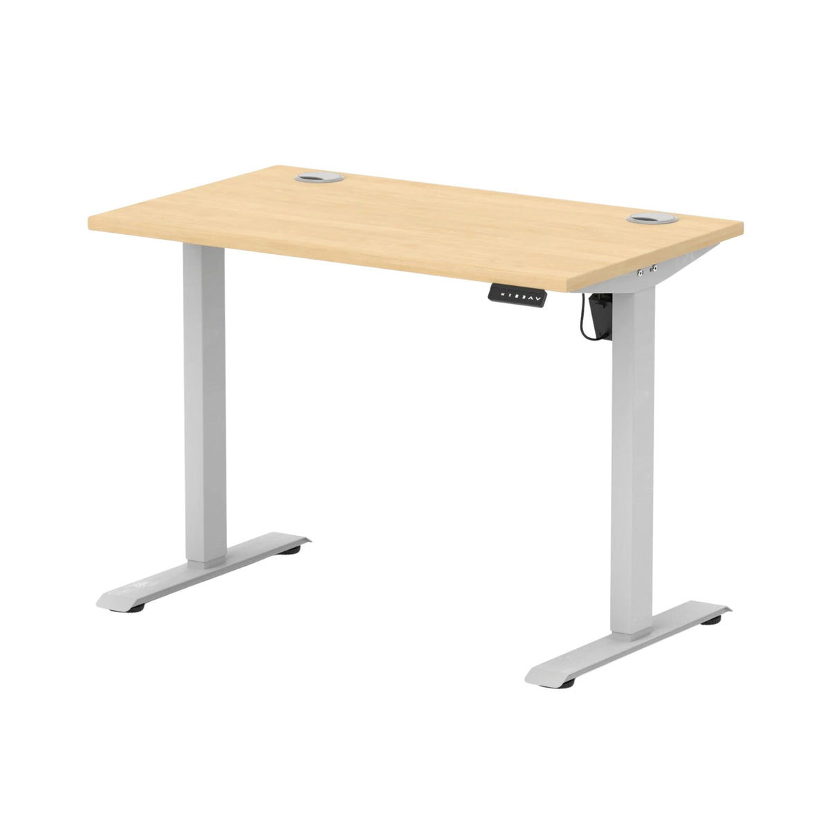 The Focus Air Slimline Standing Desk With Cable Ports