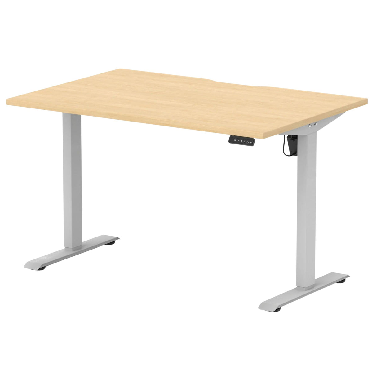 Air Lite Height Adjustable Desk With Scalloped Edge