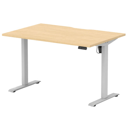Air Lite Height Adjustable Desk With Scalloped Edge