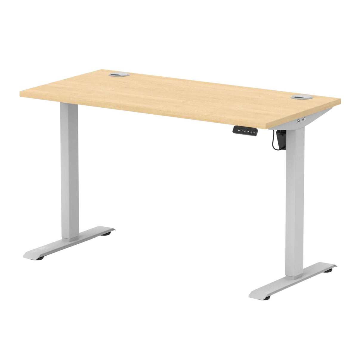 The Focus Air Slimline Standing Desk With Cable Ports